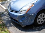 Toyota Prius body damage