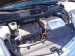 Toyota Prius engine bay by Flickr user indigoprime