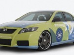 Toyota Surfrider Camry Hybrid CNG displayed at 2009 SEMA Show