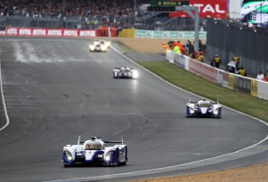 Toyota's TS030 hybrid was quick in the early going - Toyota Racing photo