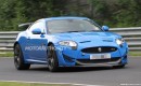 Track-focused 2013 Jaguar XKR-S spy shots