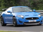 Track-focused 2013 Jaguar XKR-S spy shots