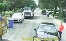 Truck driver confronted by angry BMW driver in Hampstead, Quebec