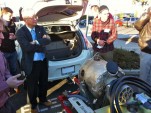 Turbine-powered Nissan Leaf range extender, charger