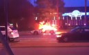 Twin-turbocharged Ford GT burns to the ground