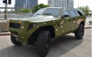 U.S. Army Fuel Efficient Demonstrator (FED) Bravo concept diesel hybrid-electric vehicle, April 2012
