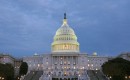 U.S. Capitol at dusk
