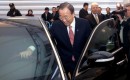 UN Secretary General Ban Ki-moon checks out his armored Hyundai Equus - image: Hyundai