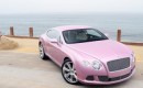 Unique 'Passion Pink' 2012 Bentley Continental GT