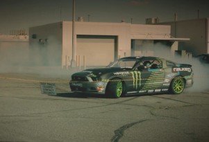 Vaughn Gittin Jr. tours Ford's Flat Rock plant