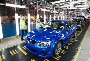 VE Commodore production line at Holden plant