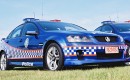 VE Holden Commodore police car