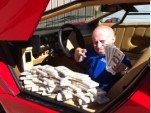 Verne Troyer's cash-filled Lamborghini Countach