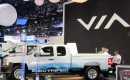 Via Motors extended-range electric truck conversion launch, 2012 Detroit Auto Show