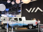 Via Motors extended-range electric truck conversion launch, 2012 Detroit Auto Show