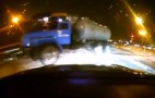 Truck Gets T-Boned By Train: Video