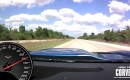 View from the cockpit of a 1,500-horsepower C6 from High Tech Corvette
