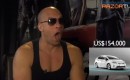 Vin Diesel reacts to Singapore Prius pricing... (RazorTV screen grab)