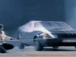 Vintage Saab windtunnel testing