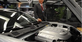 VL Automotive Destino with Bob Lutz at 2013 Detroit Auto Show