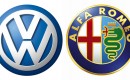 Volkswagen, Alfa Romeo logos