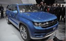 Volkswagen CrossBlue Concept at the 2013 Detroit Auto Show