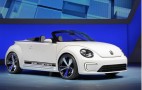 Roofless Volkswagen E-Bugster Electric Concept At Beijing Auto Show