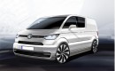 Volkswagen e-Co-Motion electric van concept, 2013 Geneva Motor Show