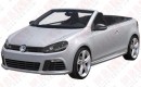 Volkswagen Golf R Cabrio patent photos