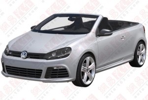 Volkswagen Golf R Cabrio patent photos