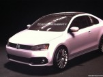 Possible Volkswagen Jetta Coupe design slides