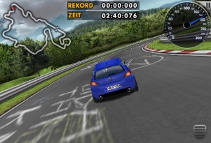 Volkswagen Scirocco Challenge app for iPhone