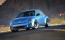 Volkswagen’s modified Beetle fleet, 2012 SEMA show