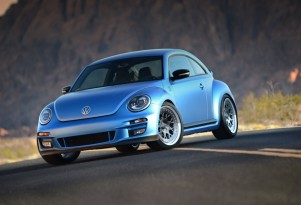 Volkswagen’s modified Beetle fleet, 2012 SEMA show