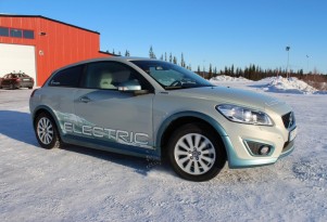Volvo C30 Electric Car: How Quickly Does It Warm Up In Cold Weather? (Video)