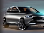 Volvo's design sketches for the 2014 Volvo XC90