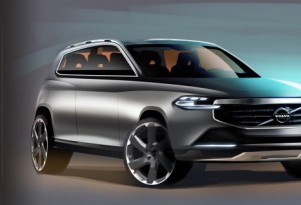 Volvo's design sketches for the 2014 Volvo XC90