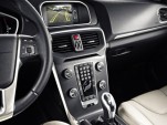 Volvo's floating center stack in the V40