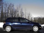VW GOLF TDI three quarter