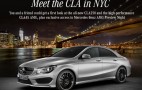 2014 Mercedes-Benz CLA45 AMG Set For 2013 New York Auto Show