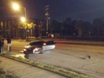 Wreckage of Audi R8 involved in crash in Tampa, Florida