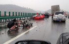 Ferrari 458 Spider And California Involved In Crash In China