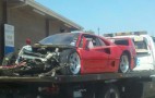 Ferrari F40 Crashes In Houston - UPDATE