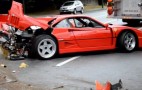Ferrari F40 Crashes In The Wet In Vancouver: Video