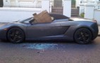 Lamborghini Gallardo Spyder Falls Prey To London Rioters