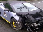 Wrecked Lamborghini Gallardo Spyder Performante LP570-4