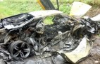 Lamborghini Murcielago LP640 Burns To The Ground After Crashing Into Chevy Aveo
