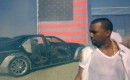 Wrecked Maybach in Kanye West and Jay-Z film clip for Otis