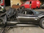Wrecked Pagani Zonda F