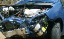 Wrecked Toyota Prius owned by Elizabeth James, photo by Ted James, from Houston Press